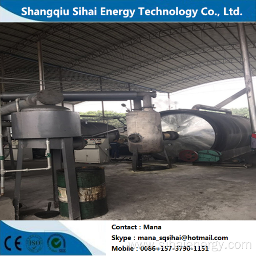 Processing Fuel Oil by Waste Plastic Machine